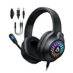 GHX1 RGB Gaming Headset with Stereo Sound 50MM Drivers Noise Canceling Mic
