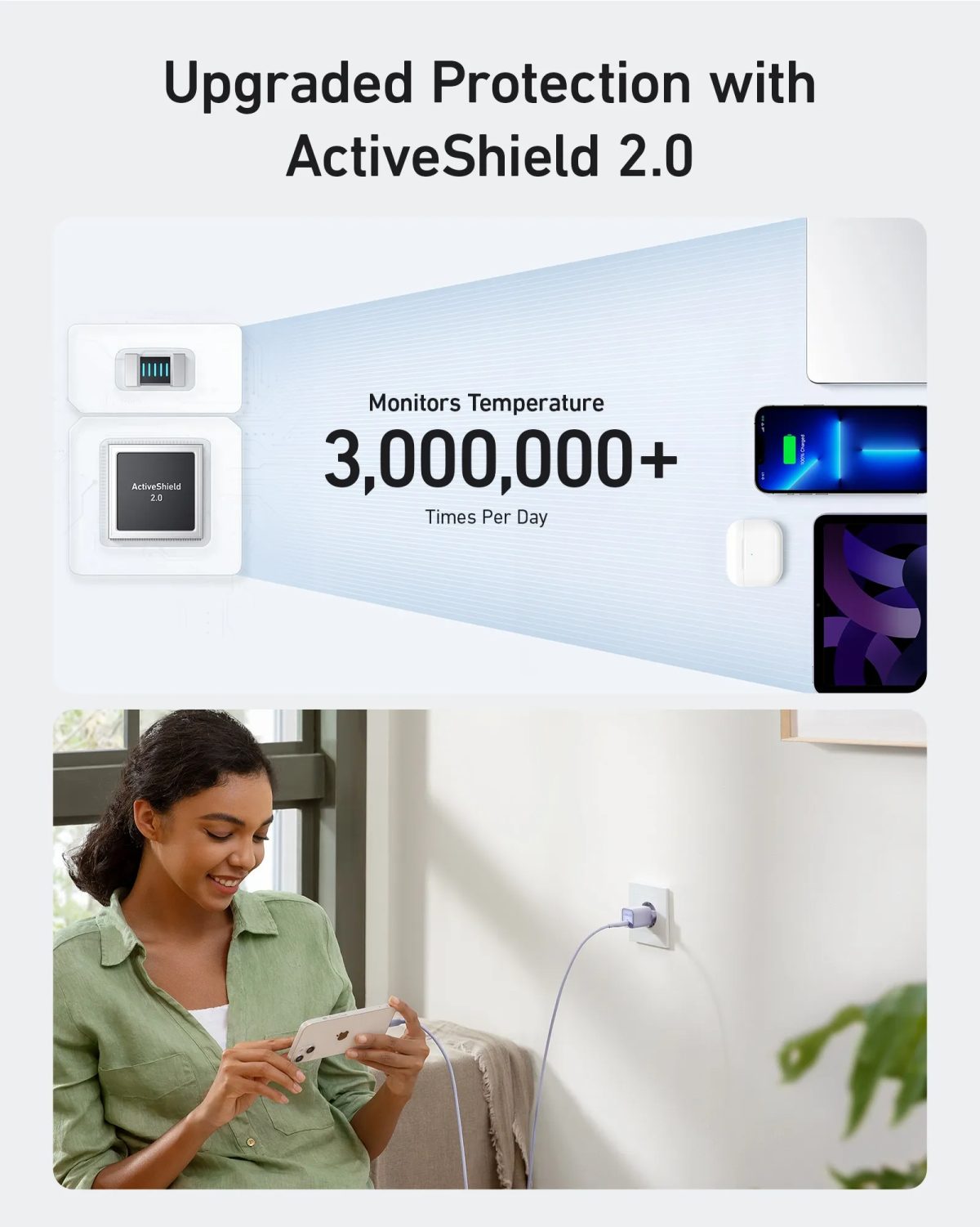 Anker 511 Charger Nano 3 30W White – A2147K31 - Image 3