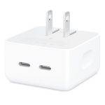 Apple 35W Dual USB-C Port Compact Power Adapter (Not for Sale Unit) 100% Original ✅