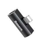 Baseus Official Apple 2 in 1 Lightning Splitter Gaming Connector by Model L46 (Splitter)