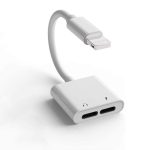 Apple Dual Lightning Jack Iphone Headphone Adapter