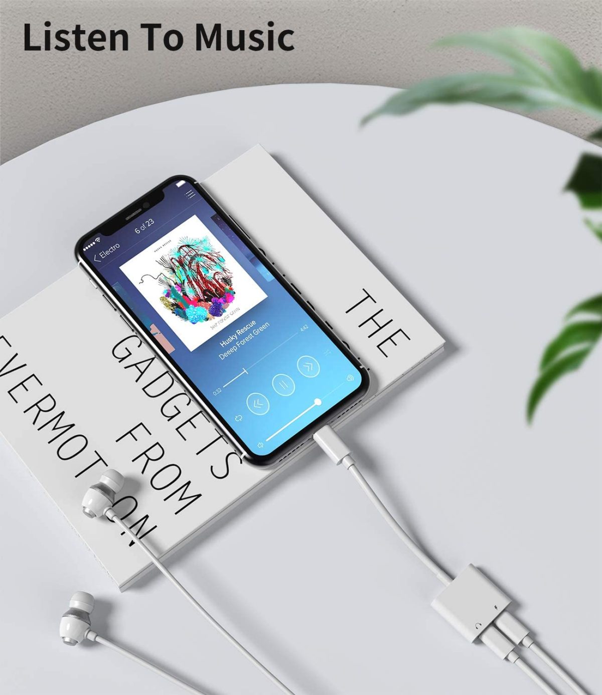 Apple Dual Lightning Jack Iphone Headphone Adapter - Image 3