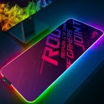 Hot Selling🔥RGB ASUS ROG Mouse Pad Gaming Accessories Computer Mousepad Keyboard Backlit LED Gabinete Gamer Carpet Tapis De Souris Desk Mat
