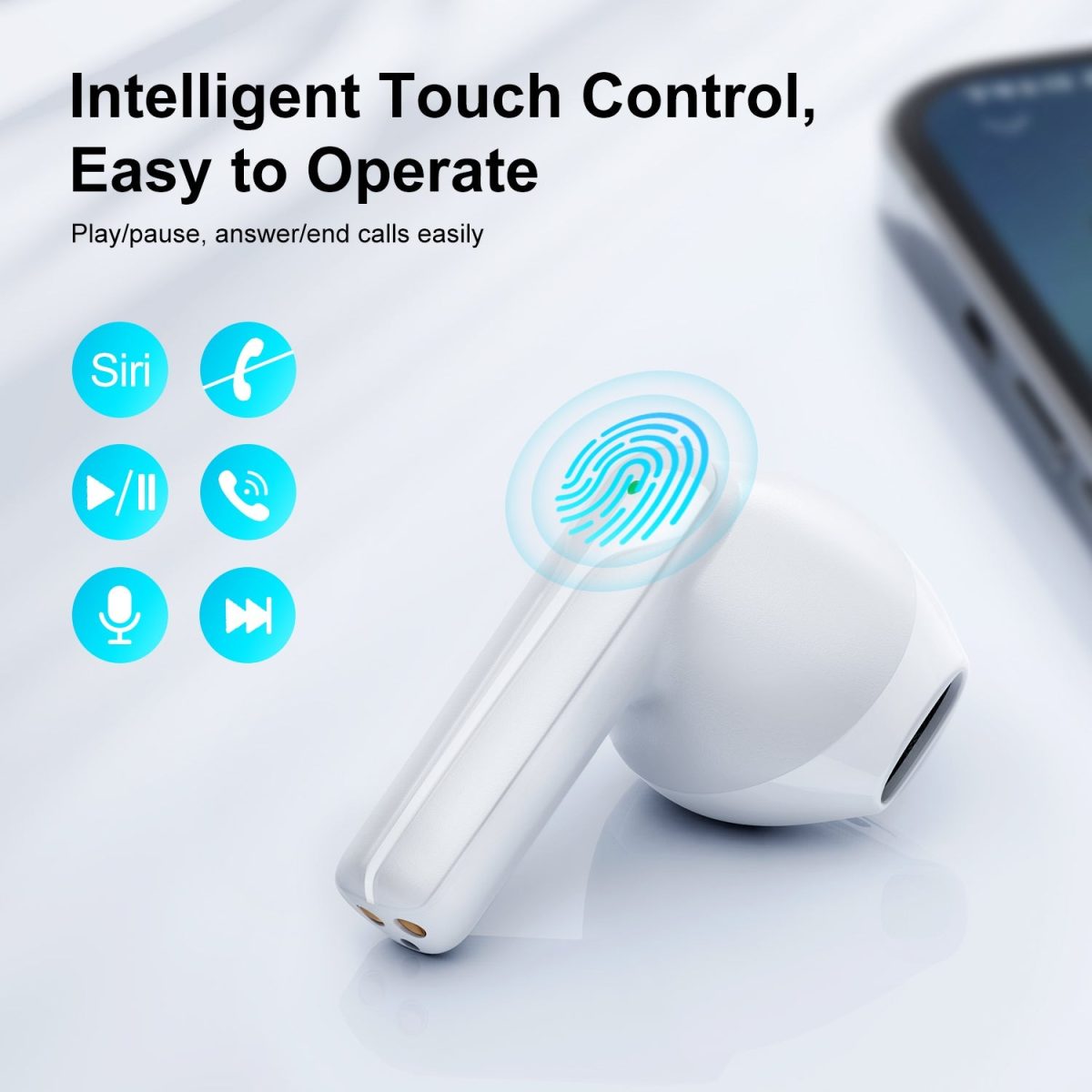 JOYROOM JR-TL11 Dual-Mic ENC True Wireless Earbuds Best for Calling - Image 5