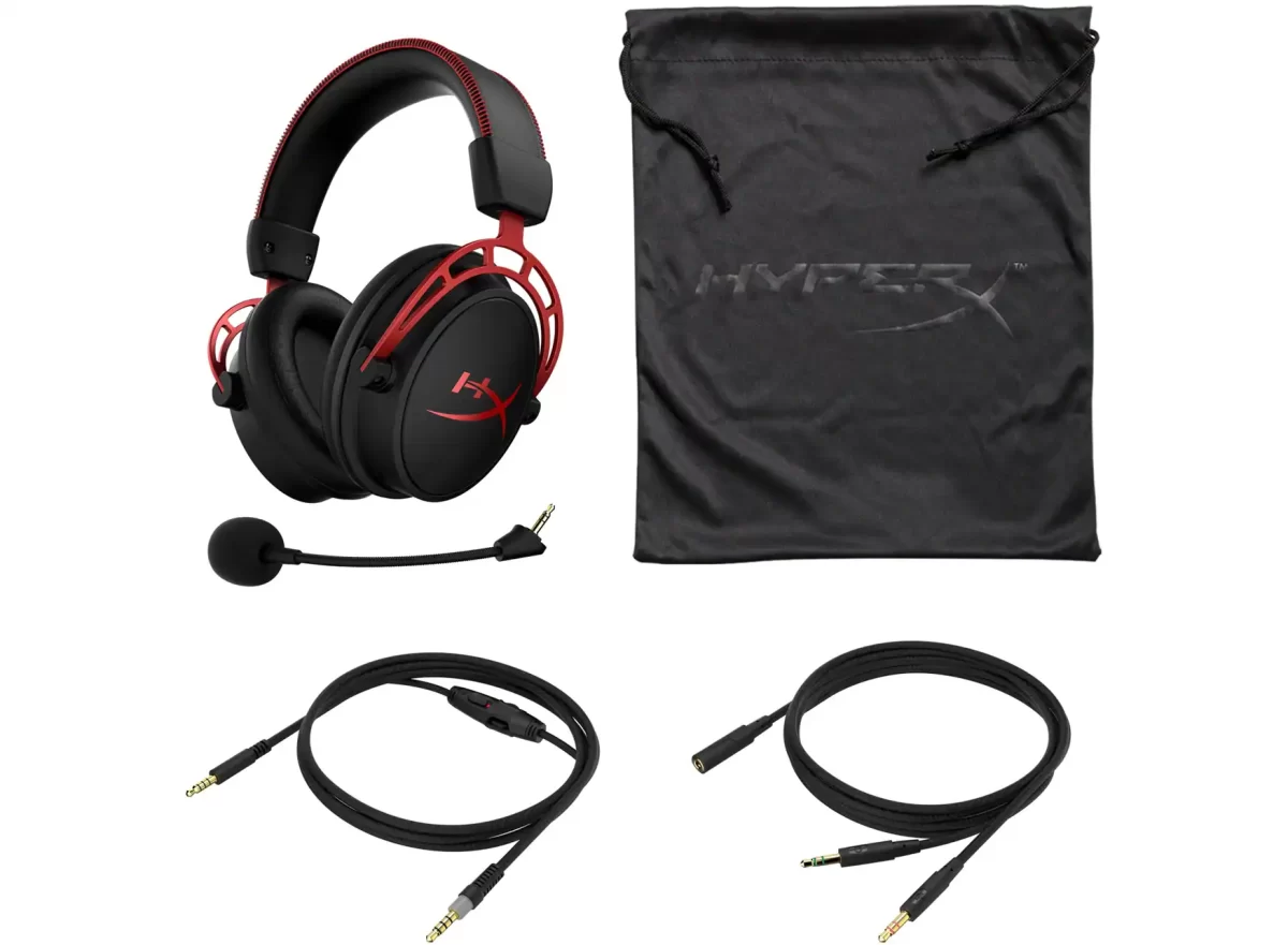 LogitechHyperX Cloud Alpha Head-Mounted Gaming Headset for E-Sports Wired Headset - Image 2