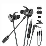 Hot Selling🔥 Plextone RX3 Pro 3.5mm Wired Gaming Headset Dual Mic Stereo Noise Cancelling Gamer Earphones L-Shaped HiFi Sound In-Ear Headphones Pubg