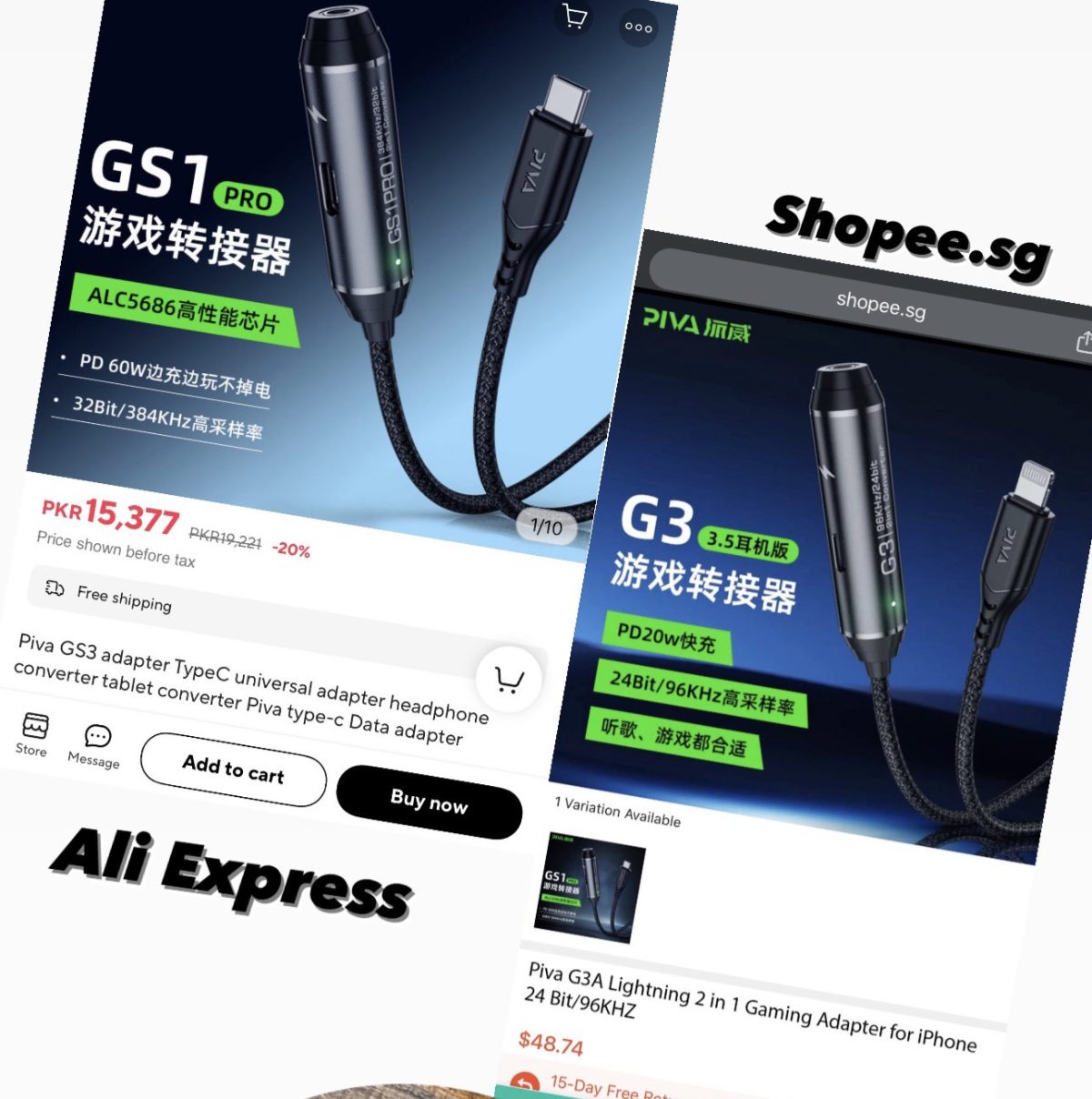 Hot Selling 🔥 Piva G3A Apple iPhone Dual Port Splitter 3.5mm Lightning Converter MFI Certified Chipset by Apple with Long Wire (Launch Price) in Pakistan ✌️ - Image 4