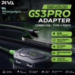 Hot Selling🔥Piva GS3pro Type-C Splitter Most Demanded Splitter in Gaming Community 💀 Blind Buy Model 🤙🏻
