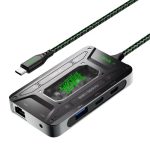 Hot Selling🔥PIVA DS7 Gaming Dock Type-C compatible with any Type-C Device Ethernet Port 💀
