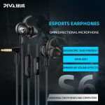 Hot Selling🔥Piva S6 Falcon E-sports  In-ear Wired Gaming Earphone 3.5mm Jack