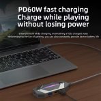 PIVA DS6PRO 6-in-1 Game Docking Station PD60W Fast
Charging USB3.0 HUB 4K60FPS Type-C AUX Adapter for PUBG - Image 4