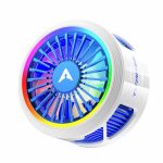 E-Sports🔥 Piva Titan T30 White Magnetic For Gaming Pubg Mobile (Cooling Fan)